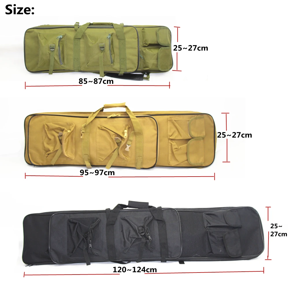 95cm 85cm 120cm Tactical Heavy Airsoft Carbine Gun Carry Bag Rifle Case Shoulder Hunting Backpack Bags for Hunting Accessories thumbnail 2