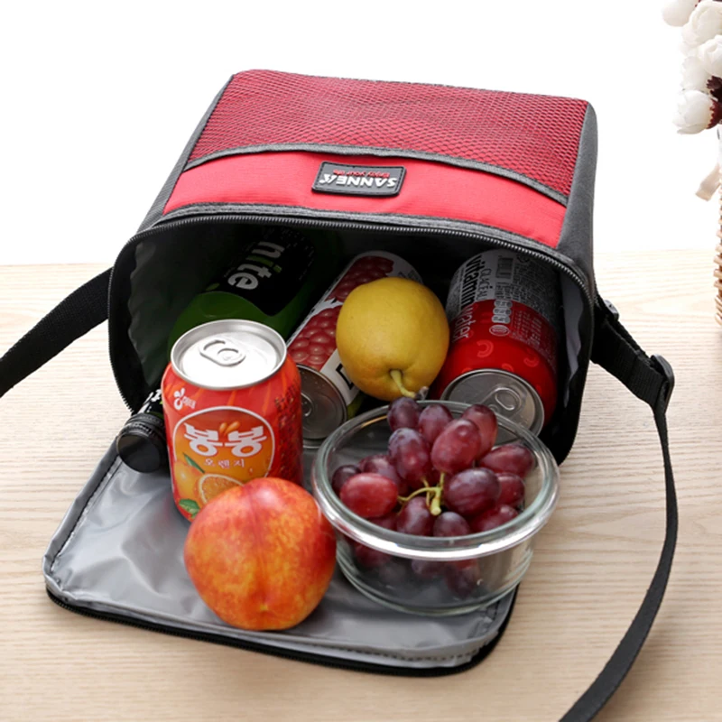 Portable Travel Picnic Necessity Kit Thermal Insulated Tote Lunch bolsa termica Bag  Cooler Box Handbag thumbnail 5