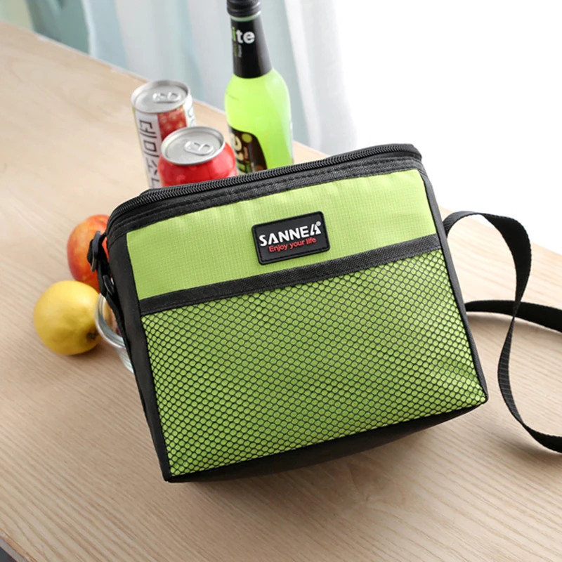 Portable Travel Picnic Necessity Kit Thermal Insulated Tote Lunch bolsa termica Bag  Cooler Box Handbag thumbnail 3