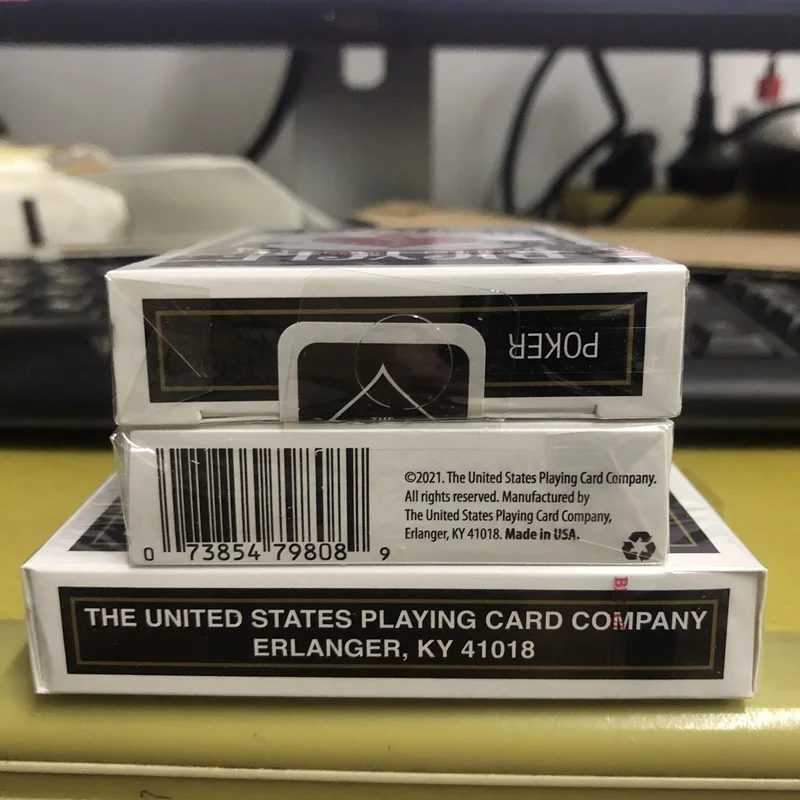Bicycle Classic Black Deck Rider Back Playing Cards Standard Index Poker Magic Card Games Magic Tricks Props for Magician thumbnail 3