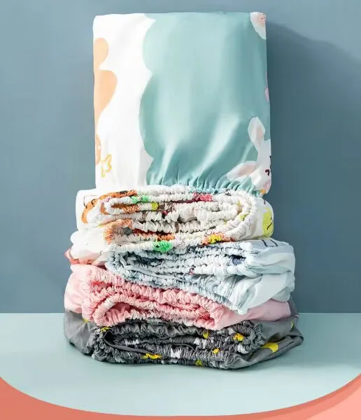 Fitted Sheet【Customized version】140x70cm Baby Bed Sheets thumbnail 4