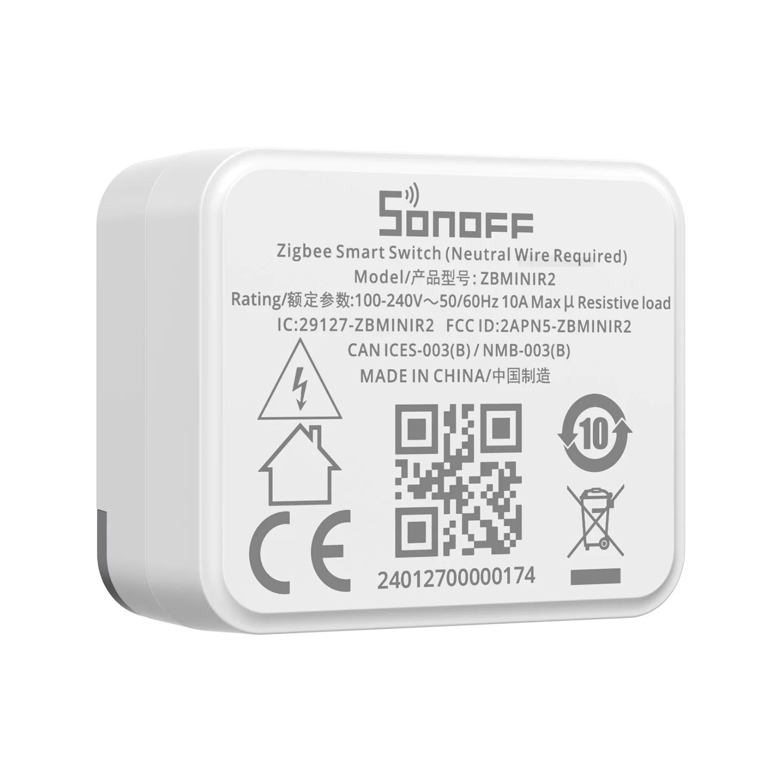 SONOFF Zbminir2 Extreme Zigbee Smart Switch Smart Home DIY Switch Module ZBMini External Switch Control Via eWelink APP Alexa thumbnail 5
