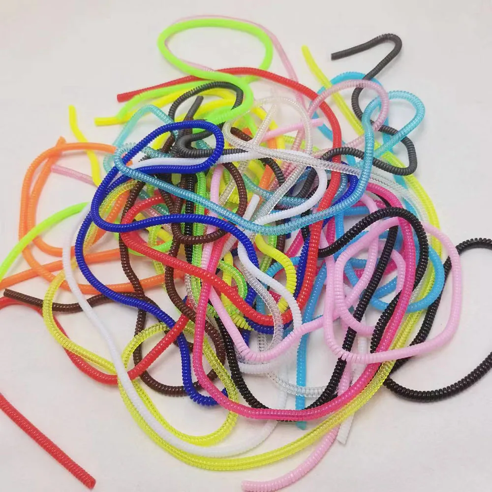 60cm Colors Data Cable Protective Sleeve Spring twine For Iphone Android USB Charging Earphone Case Cover Bobbin Winder thumbnail 5