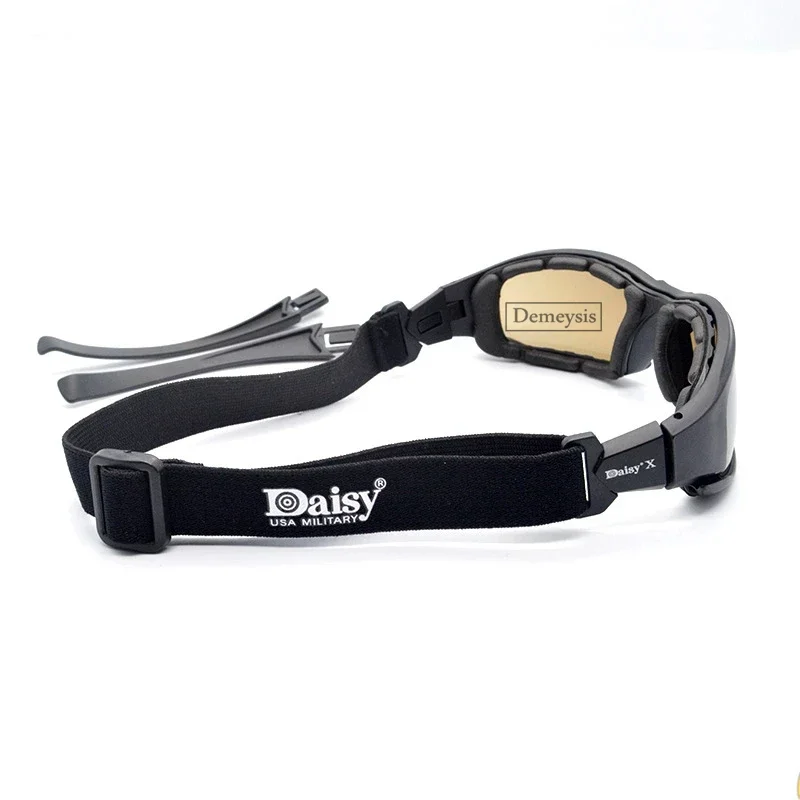 Daisy Tactical Polarized Glasses Outdoor Sport Goggles Sunglasses with 4 Lens Original Box Men Shooting Hiking Eyewear Gafas thumbnail 5