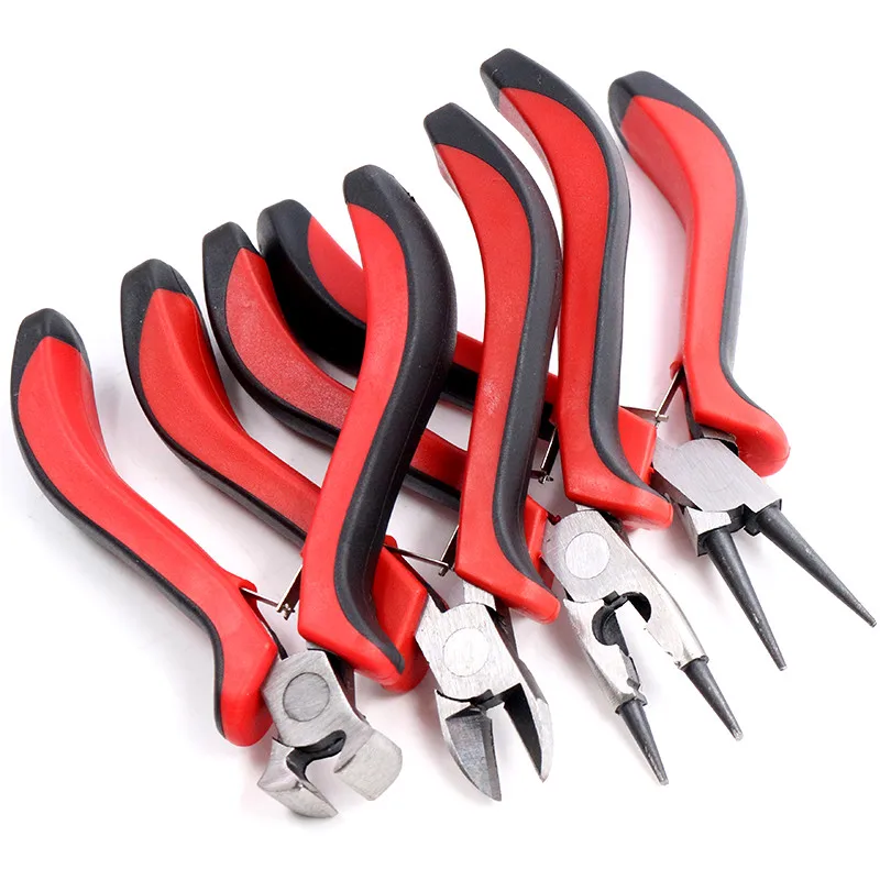 1 Piece Stainless Steel Needle Nose Pliers Jewelry Making Hand Tool Black 12.5cm thumbnail 5