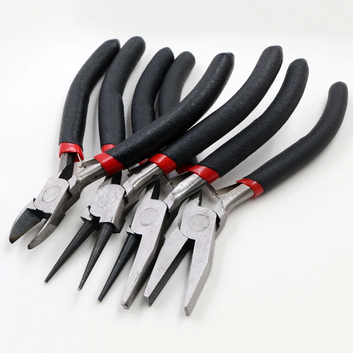 1 Piece Stainless Steel Needle Nose Pliers Jewelry Making Hand Tool Black 12.5cm thumbnail 3