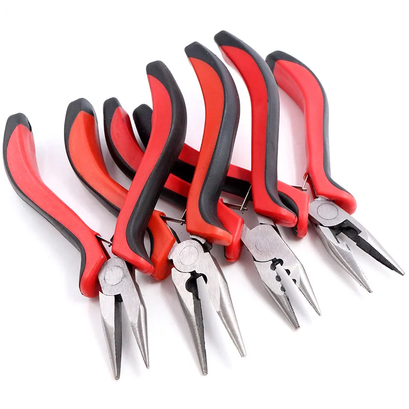 1 Piece Stainless Steel Needle Nose Pliers Jewelry Making Hand Tool Black 12.5cm thumbnail 6