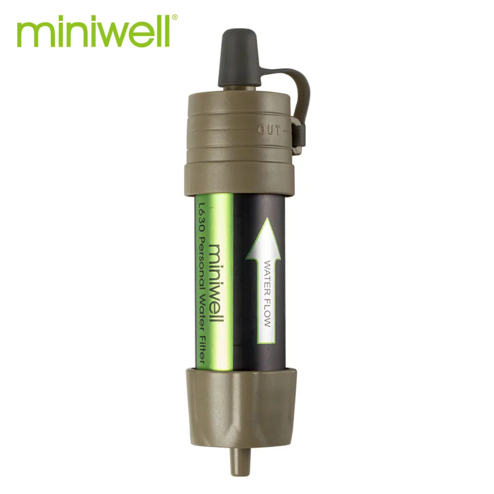 Miniwell L630 Personal Camping Purification Water Filter Straw for Survival or Emergency Supplies thumbnail 2