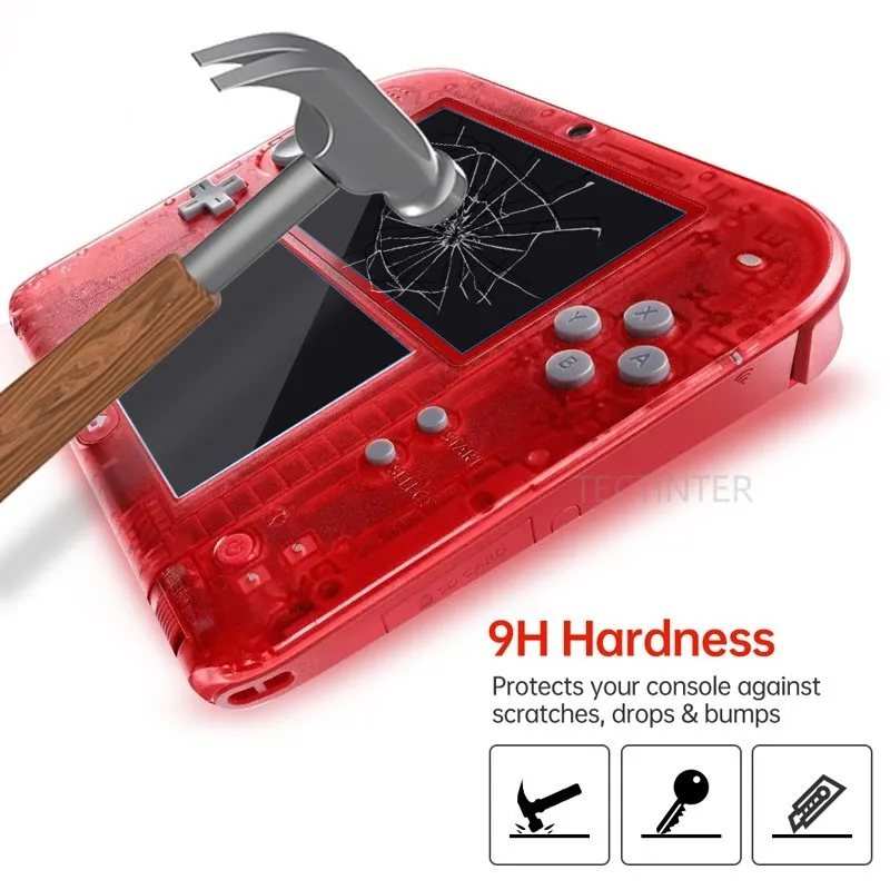 2Sets LCD Screen Protector Guard Film Compatible with Nintendo 2DS Clear Touch Protective Seal Film For Nintendo 2DS Accessories thumbnail 5
