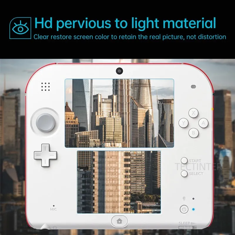 2Sets LCD Screen Protector Guard Film Compatible with Nintendo 2DS Clear Touch Protective Seal Film For Nintendo 2DS Accessories thumbnail 3