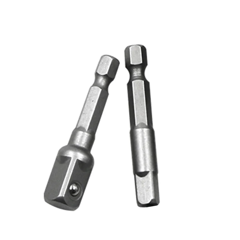 Chrome Vanadium Steel Socket Adapter Set Hex Shank 1/4" 3/8" 1/2" Extension Drill Bits Bar Set Power Tools TF003 thumbnail 4