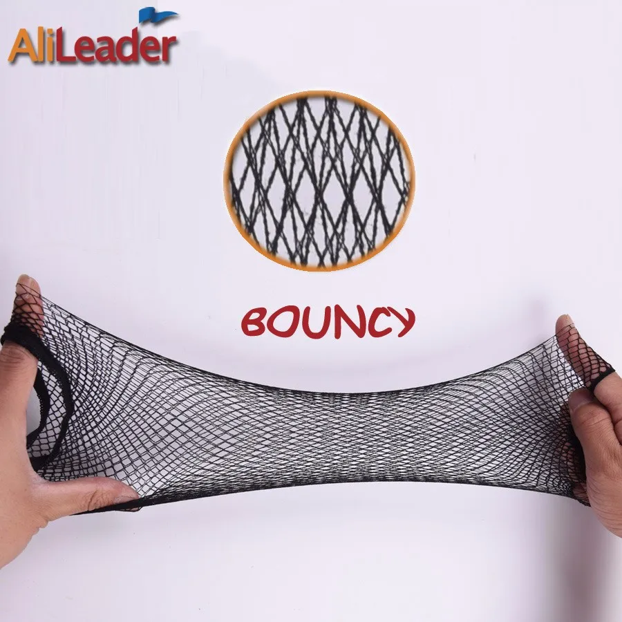 1/2/5Pcs Nylon Hair Net Good Quality Wig Hair Nets With Elastic New Fashion Hairnet Mesh Wig Caps For Women Open Ended Wig Cap thumbnail 2