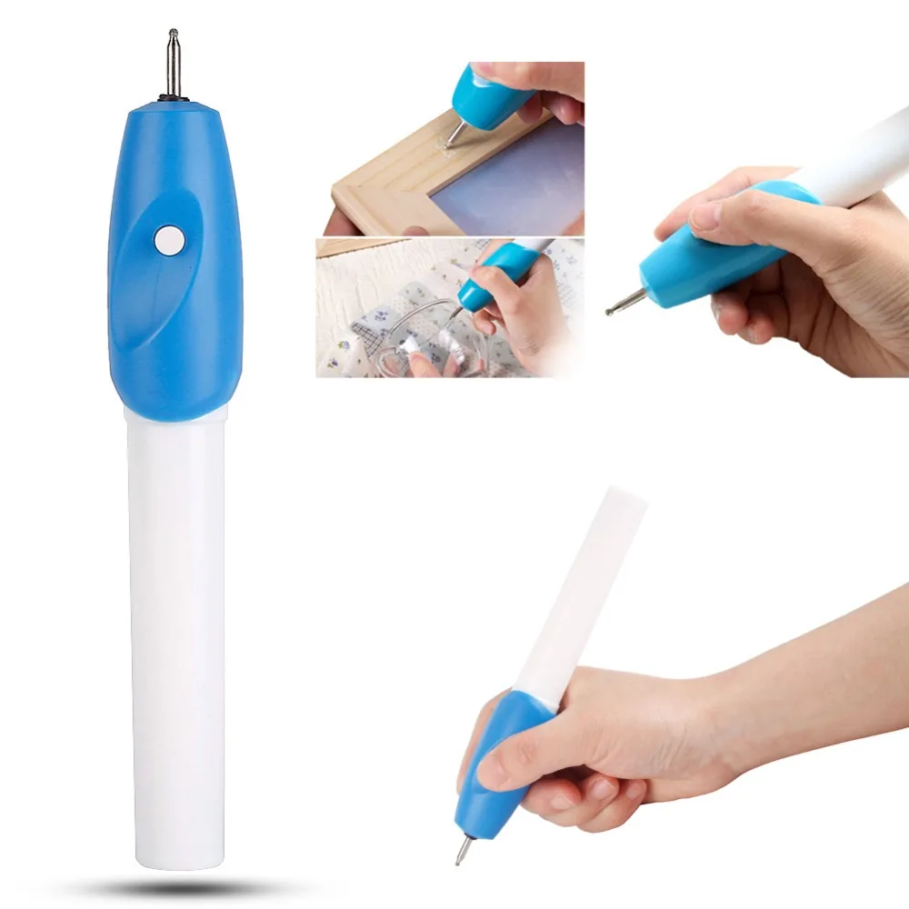 Electric Engraving Engraver Pen Carve DIY Tool For Jewelry Metal Glass Plastic Wood thumbnail 2