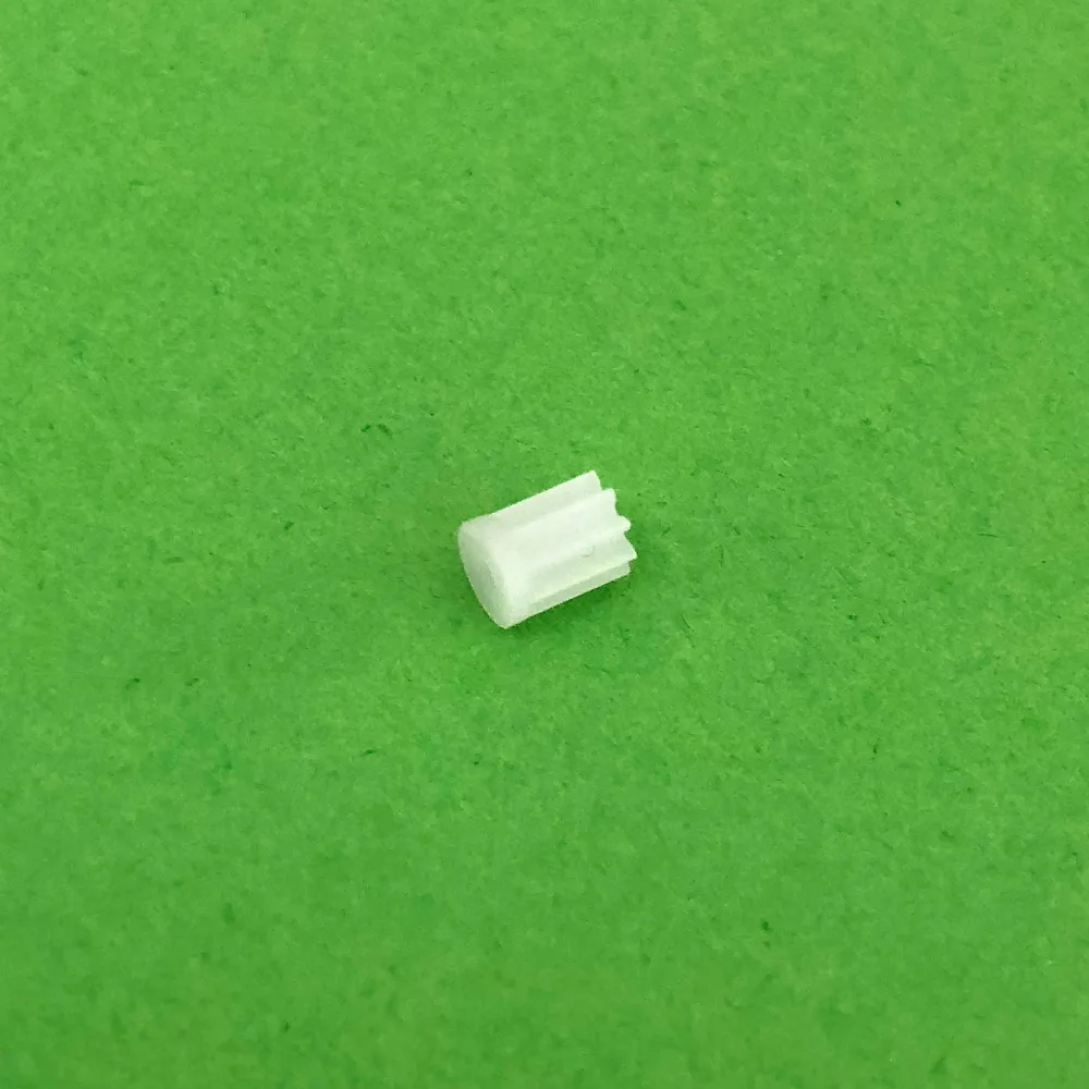 10pcs/lot  K021Y  91A Mini Plastic Motor Shaft Gear Sets 9 Tooth 1mm Hole Diameter DIY Helicopter Robot  High Quality On Sale thumbnail 3