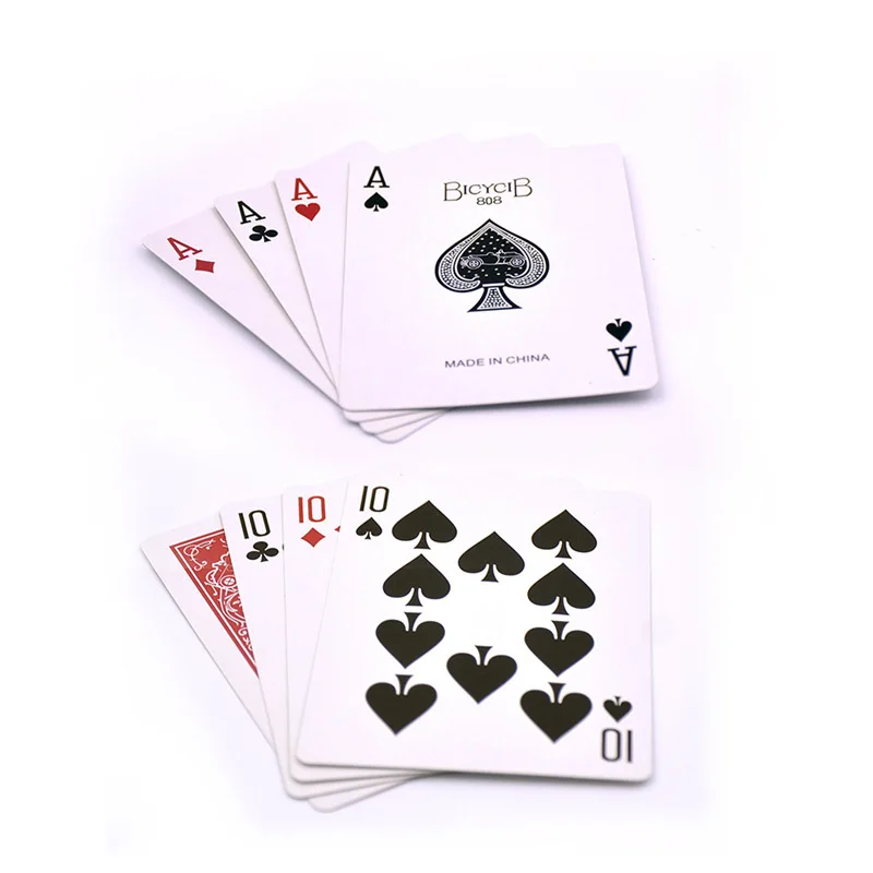 Four Cards Illusion 4 Cards Transformer Cards Change Magic Tricks Magician Close Up Accessories Gimmick Props Mentalism Comedy thumbnail 2