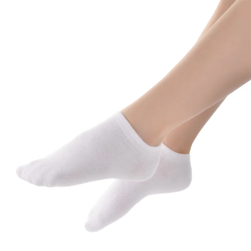 Boneless Boat Socks  spring and autumn plain stitch sports Cotton Kids Girls Boys Children Socks For 1-16 Year thumbnail 2