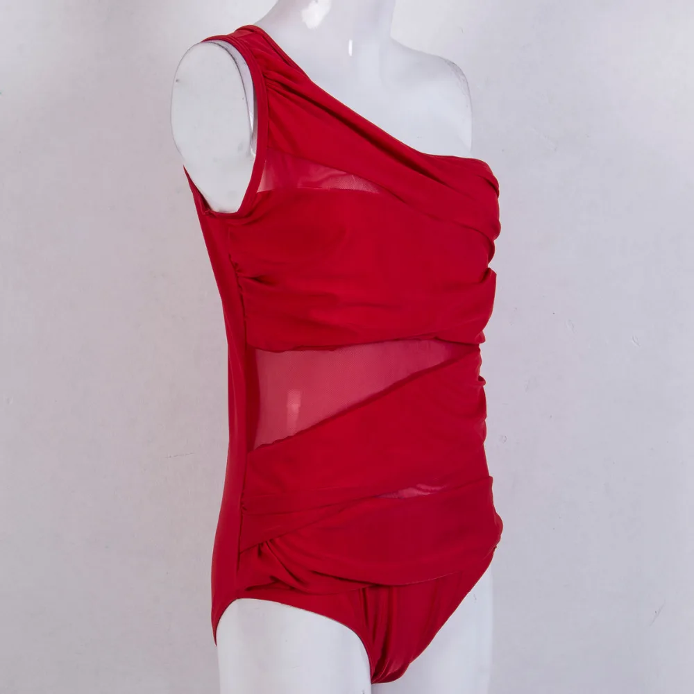 Sexy Women's Swimsuit Large Size One Piece Mesh Monokini Bikini Push-up Swimsuit Bathing Suit Swimwear Swimming Beach Bikini thumbnail 4