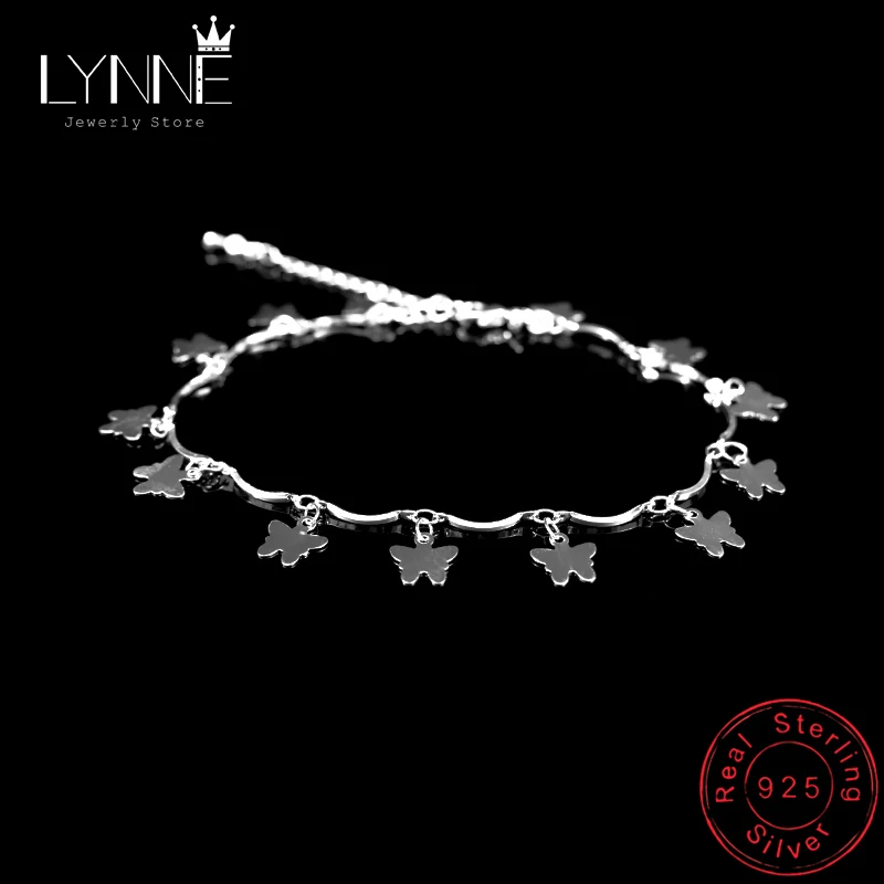 New Arrival Bohemia 925 Sterling Silver Heart Pandent Anklets Bracelets Beach Anklet On Leg Chain For Women&Girl Jewelry Gift thumbnail 4