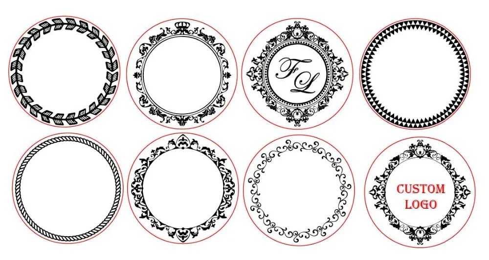 Custom brass wax seal Stamp with 2 Initial Ornament wreath,Vintage Reusable for DIY Wedding Invitation & Letters,Free Engraving thumbnail 5
