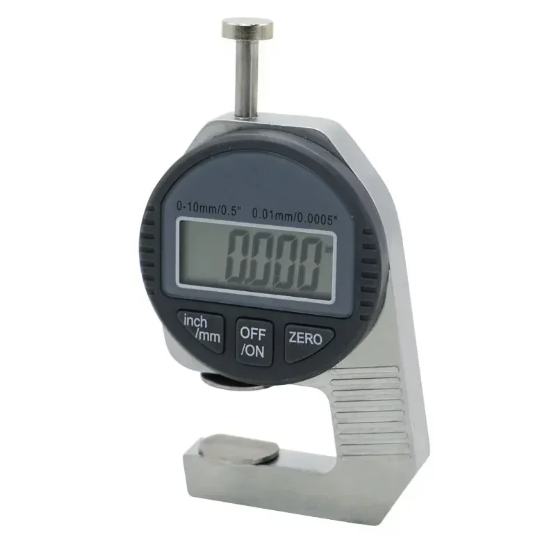 SHANHR Portable 0-12.7mm Mini Precise Digital Thickness Gauge Meter Large LCD Electronic Dial Thickness Gauge thumbnail 2