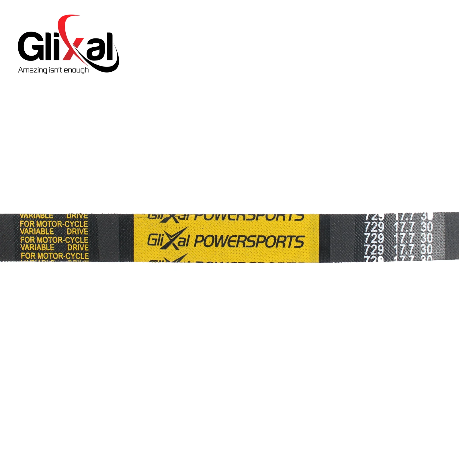 Glixal GY6 49cc 50cc 729-17.7-30 CVT Drive Belt for Chinese Scooter Moped ATV Go-kart 139QMB 139QMA Engine 729 17.7 30 thumbnail 5