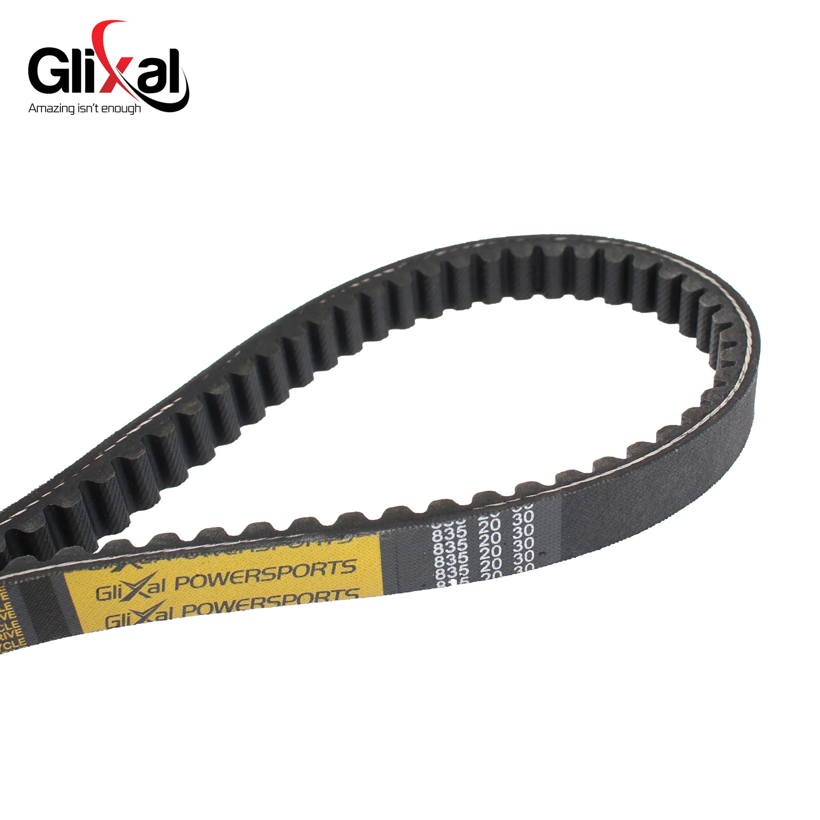 Glixal GY6 125cc 150cc 835-20-30 CVT Drive Belt for Chinese Scooter Moped ATV Go-kart 152QMI 157QMJ Engine 835 20 30 thumbnail 2