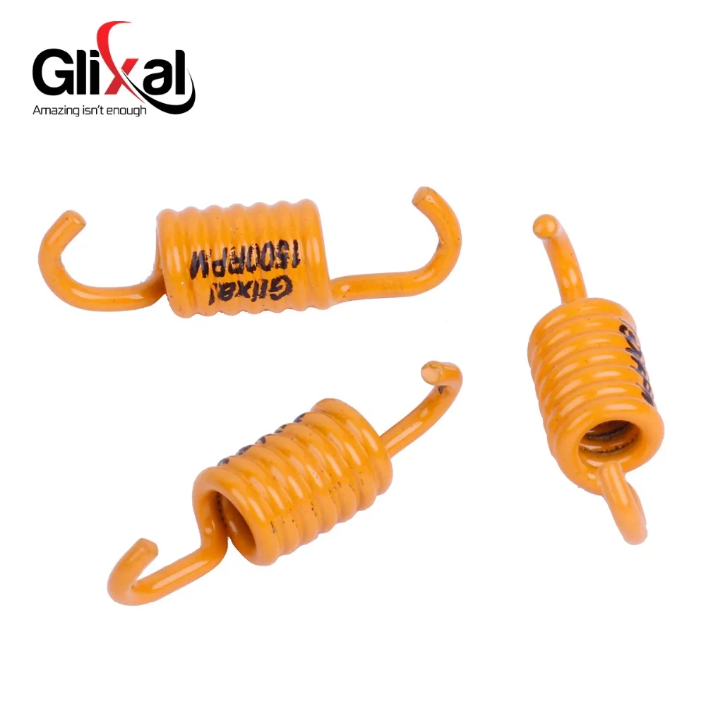 Glixal High Performance Racing ATV Scooter Torque Spring Clutch Springs GY6 125cc 150cc 157QMJ 152QMI Engine (1500Rpm,Yellow) thumbnail 3