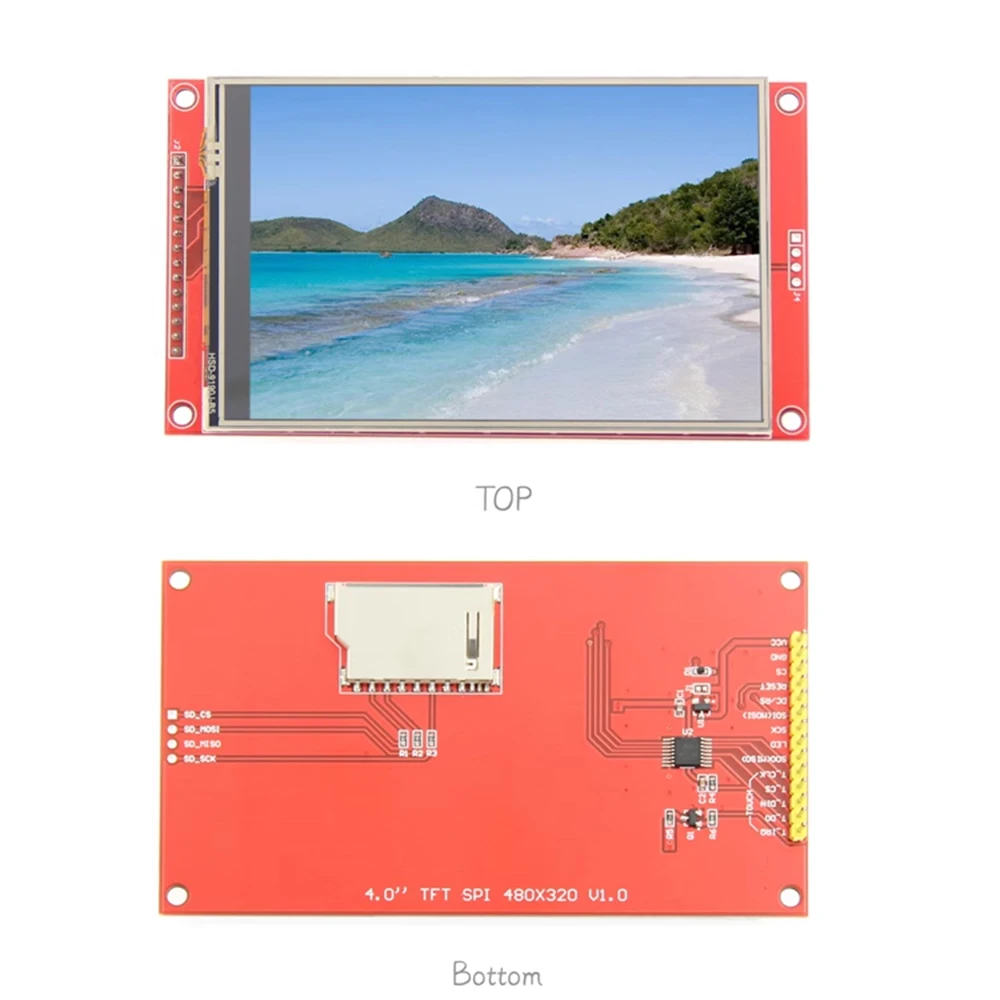 2.2 /2.4/2.8/3.2/3.5/4.0 Inch SPI TFT LCD Touch Panel Serial Port Module  ILI9341  240x320 Serial LED Display thumbnail 5
