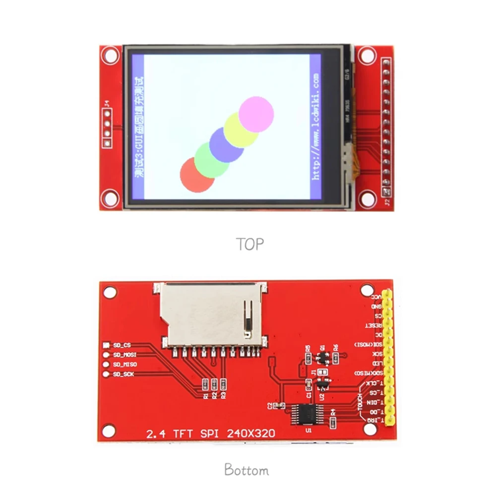 2.2 /2.4/2.8/3.2/3.5/4.0 Inch SPI TFT LCD Touch Panel Serial Port Module  ILI9341  240x320 Serial LED Display thumbnail 4