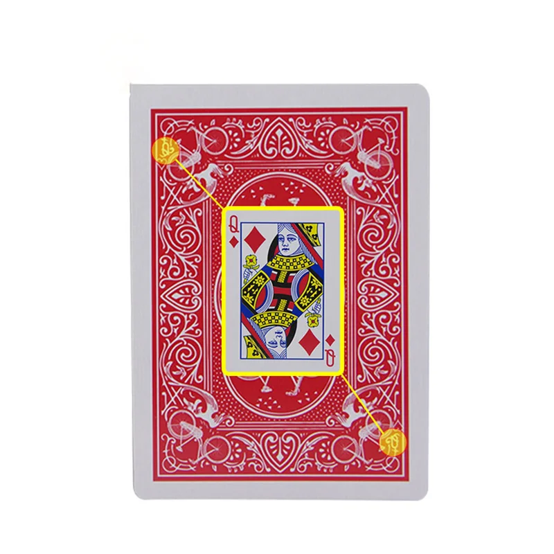 Marked Stripper Deck Playing Cards Poker Magic Tricks Close Up Street Illusion Gimmick Mentalism Kid Child Puzzle Toy Magia Card thumbnail 2
