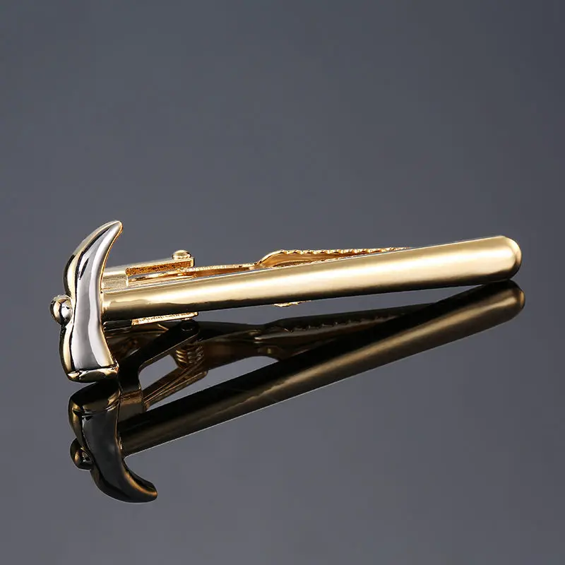 fashion Metal Men Tie Clip Gentlemen Classy Necktie Tie Bar Clasp Clip Pin Dolphin Hammer aircraft Ship Wedding Tie Men Jewelry thumbnail 5
