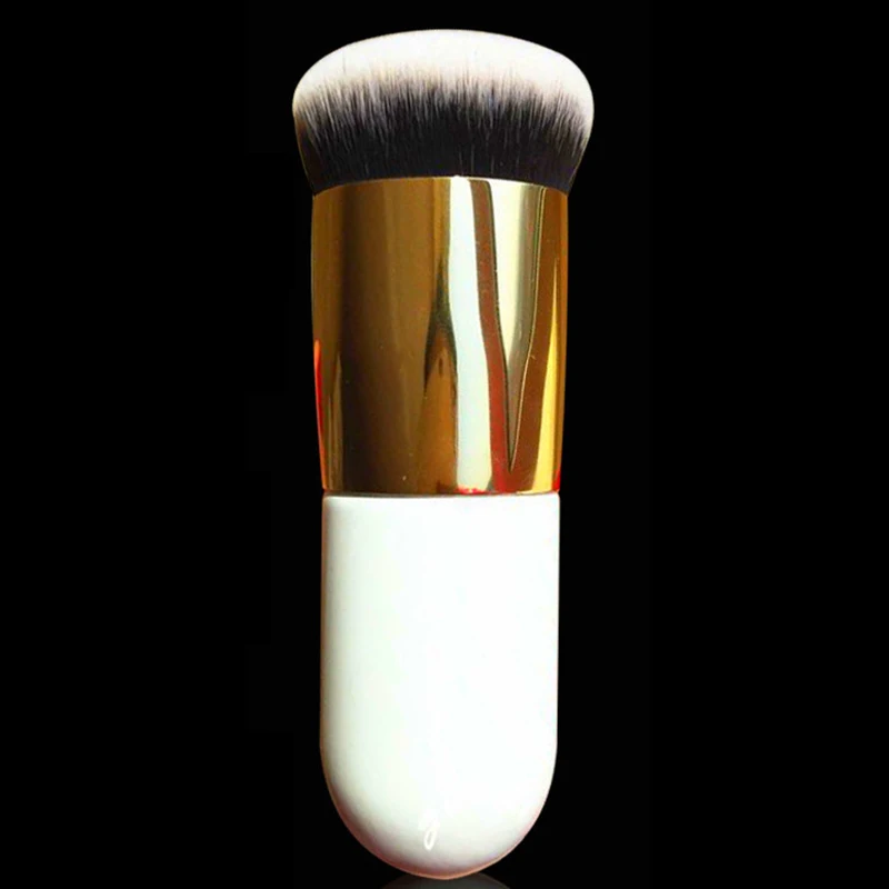 New Chubby Pier Foundation Brush Flat Cream Makeup Brushes Professional Cosmetic Make-up Brush thumbnail 4