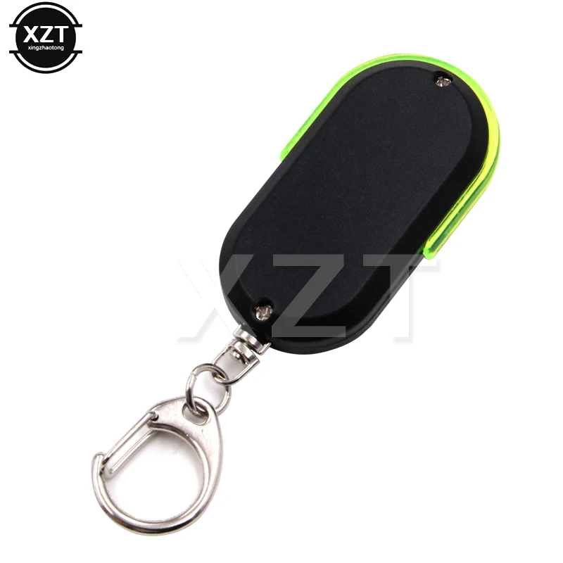 Portable Wireless Anti-Lost Alarm Key Finder Locator Keychain Whistle Sound LED Light Things Tracker thumbnail 2