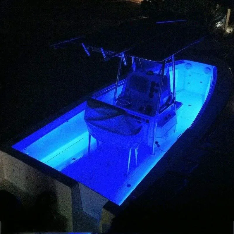 (4) LED Boat Light Waterproof 12v SunFish TRI WAVERUNNER SUPERJET For Yamaha KAWASAKI STX-15F Jet Ski Courtesy Pontoon thumbnail 2