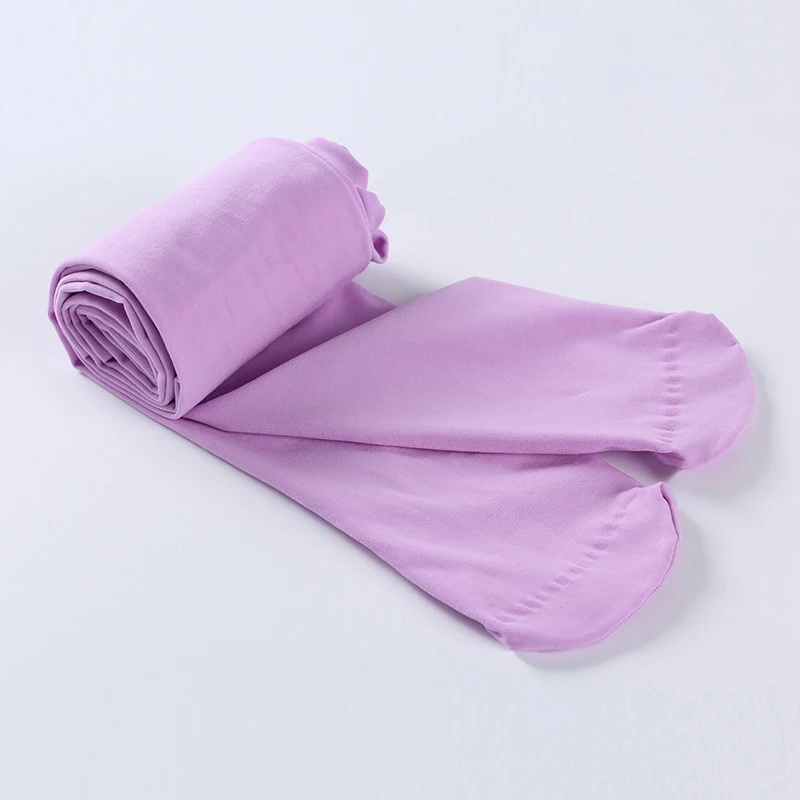 Spring/autumn candy color children tights for baby girls kids cute velvet White pantyhose stockings for Ballet dance girl tights thumbnail 6