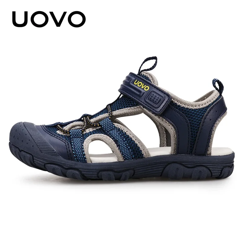 Kids Fashion Shoes 2026 Sock Style Color Matching Design Soft Durable Rubber Sole Comfortable Boys Sandals With #22-35 thumbnail 2