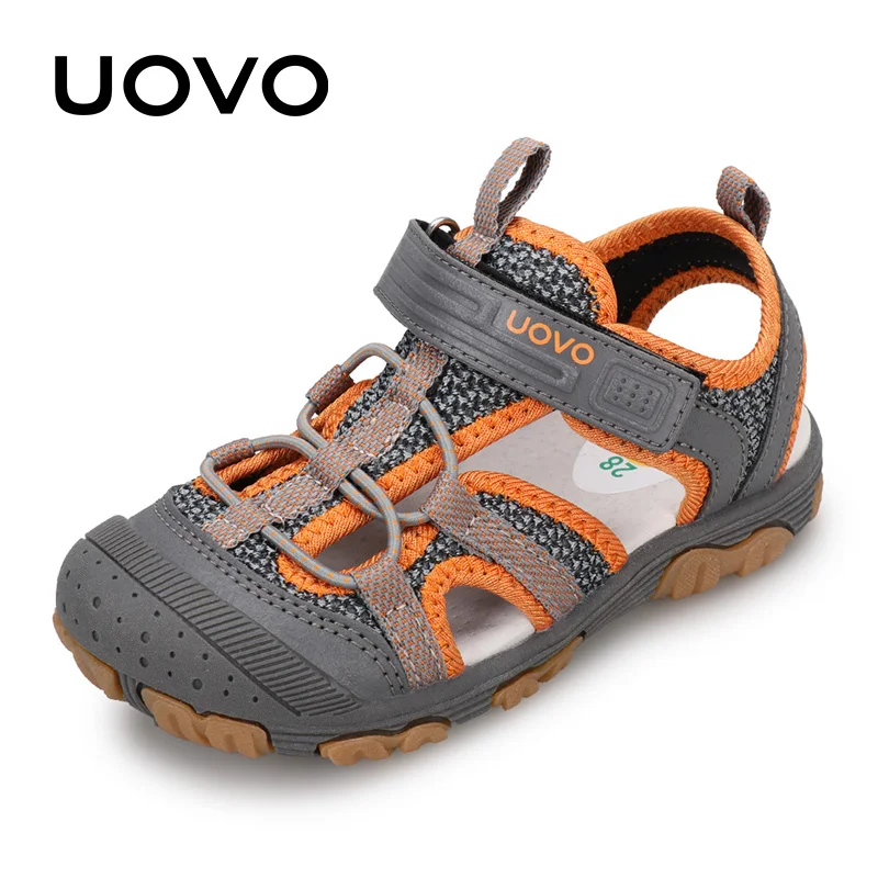 Kids Fashion Shoes 2026 Sock Style Color Matching Design Soft Durable Rubber Sole Comfortable Boys Sandals With #22-35 thumbnail 4