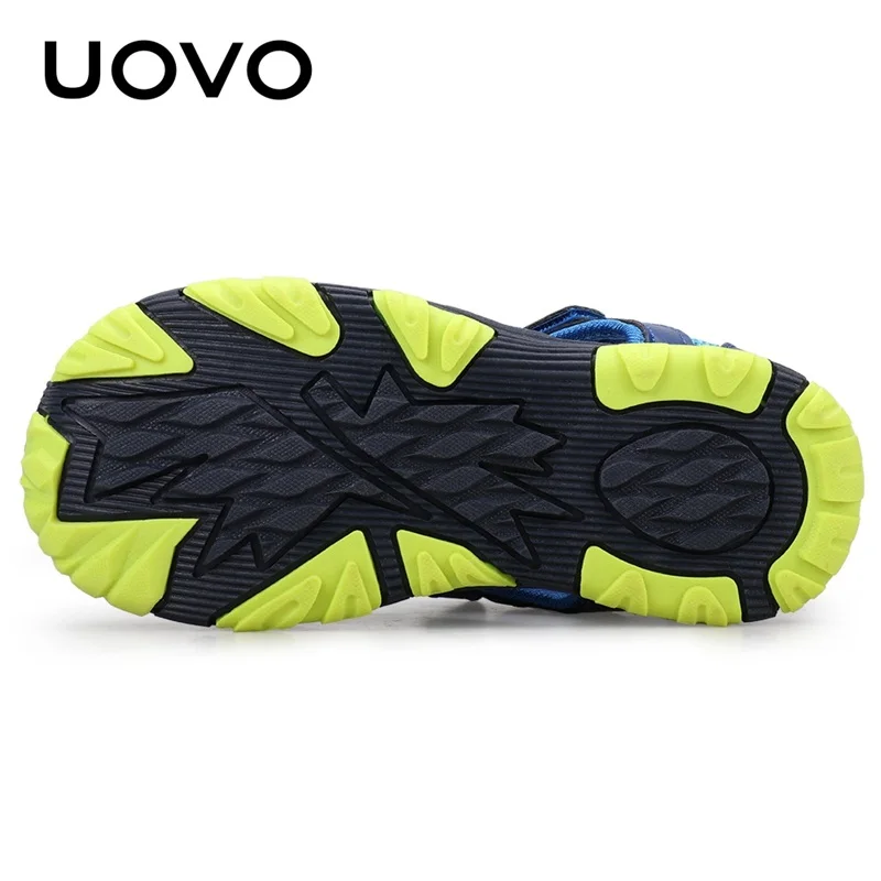 Kids Fashion Shoes 2026 Sock Style Color Matching Design Soft Durable Rubber Sole Comfortable Boys Sandals With #22-35 thumbnail 6