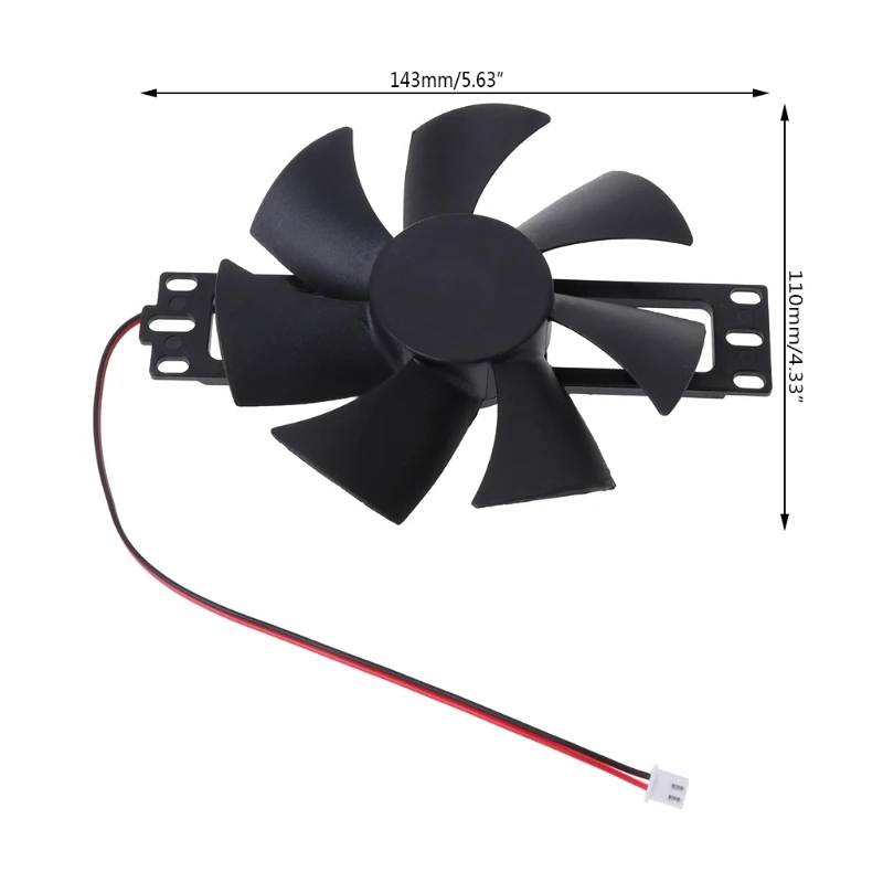 DV 18V Plastic Brushless Fan Cooling Fan For Induction Cooker Repair Accessories thumbnail 6