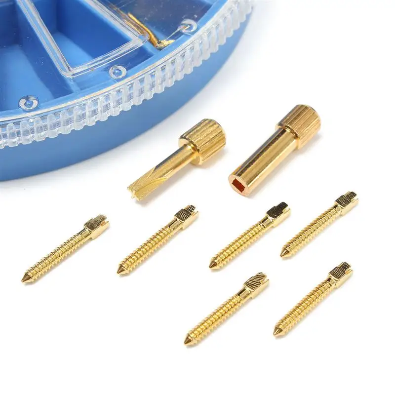 Dental Screw Post Gold Plated Screw Post 120pcs Dental Materials For Dentist Tool Dentistry thumbnail 4