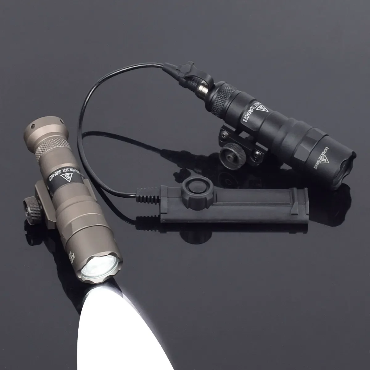 Tactical Surefire M300 M300A MINI Scout Light Rifle Hunting LED Flashlight Airsoft Weapons Gun Light Lanterna Torch AR15 HK416