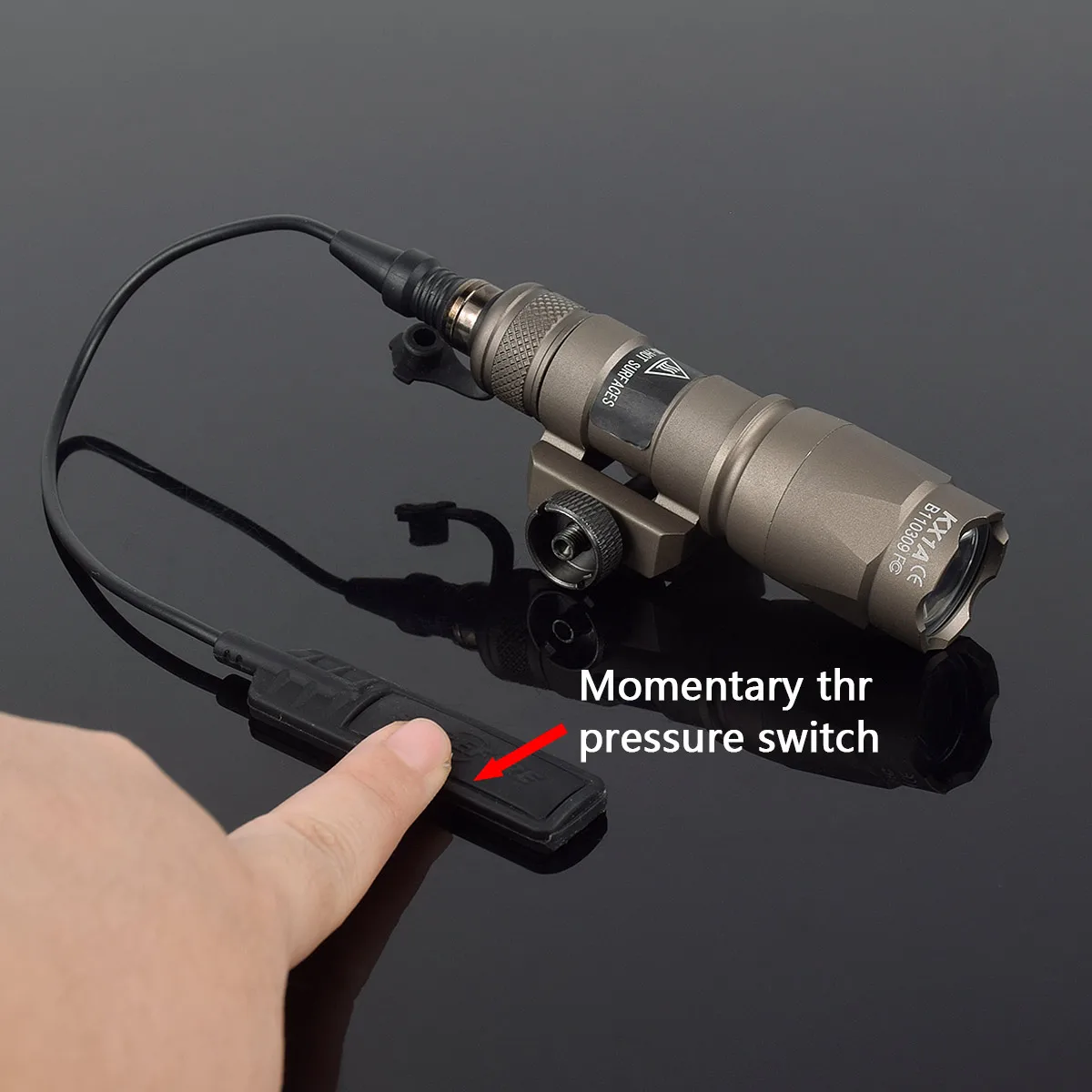 Tactical Surefire M300 M300A MINI Scout Light Rifle Hunting LED Flashlight Airsoft Weapons Gun Light Lanterna Torch AR15 HK416 thumbnail 3
