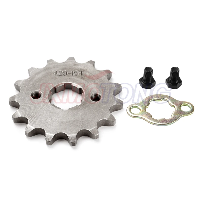 420 10-19 10T 11T 19Tooth 17mm  Engine Front Sprockets for 50cc 70cc 90cc 110cc Scooter Motorcycle Bike ATV Quad Go Kart Moped thumbnail 5