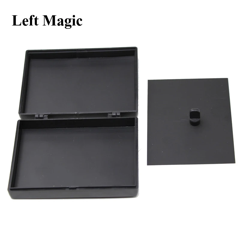 Surprise Restore Box Magic Tricks Black Plastic Box Broken Paper Card Case Close-Up Magic Tricks Props Toys For Children Adult thumbnail 3