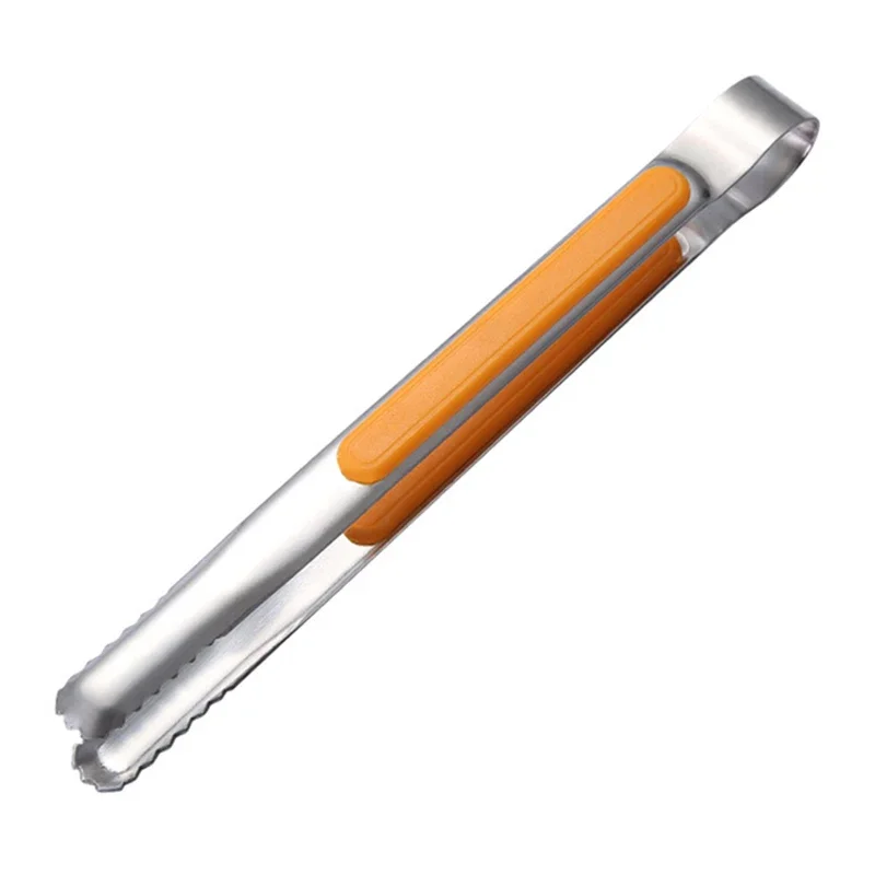 Stainless Steel Kitchen Tongs Small Barbecue Grill Cooking Tongs BBQ Meat Salad Food Tongs Clamp Ice Tongs Clip Kitchen Utensils thumbnail 4