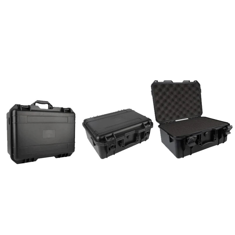 430x350x190mm Plastic Safety Equipment Case Waterproof Hard Carry Tool Case Dry Storage ToolBox with Foam thumbnail 2