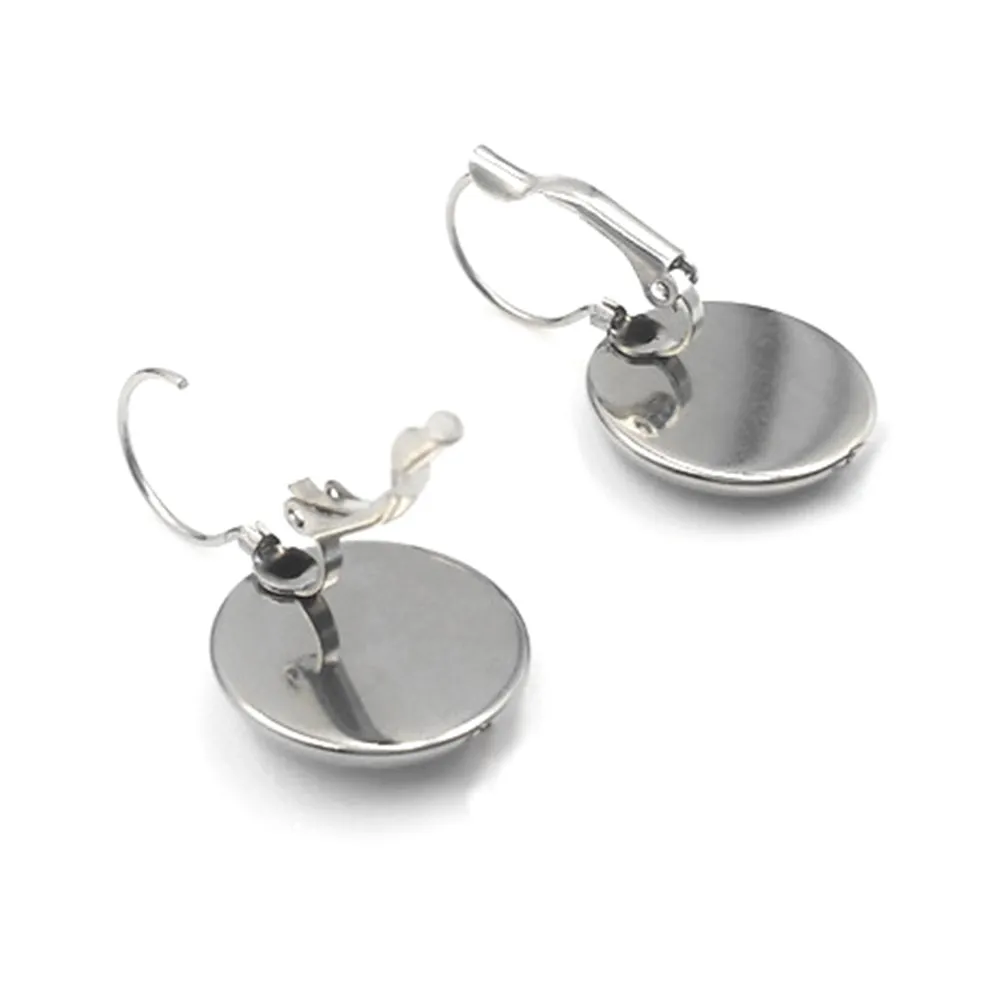 Personalized Custom Earrings Photo Mum Dad Baby Children Grandpa Parents Customized Designed Photo Gift For Family Anniversary thumbnail 3