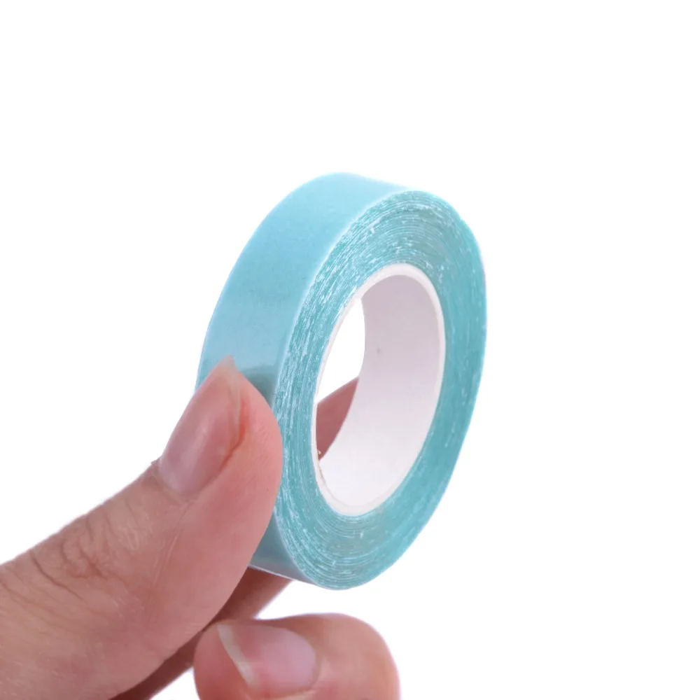 NEW 1cmx3m  Blue  Dedicated Professional Roll Strong Adhesive Double Side Tape for Hair Extension thumbnail 3