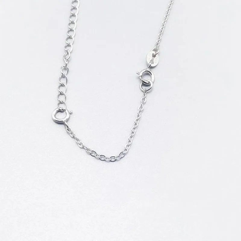 1Pcs 3cm 5cm 8cm 925 Silver Extension Chains Extended Tail Chains Making Findings Bracelet Necklaces Connectors DIY Jewelry thumbnail 5