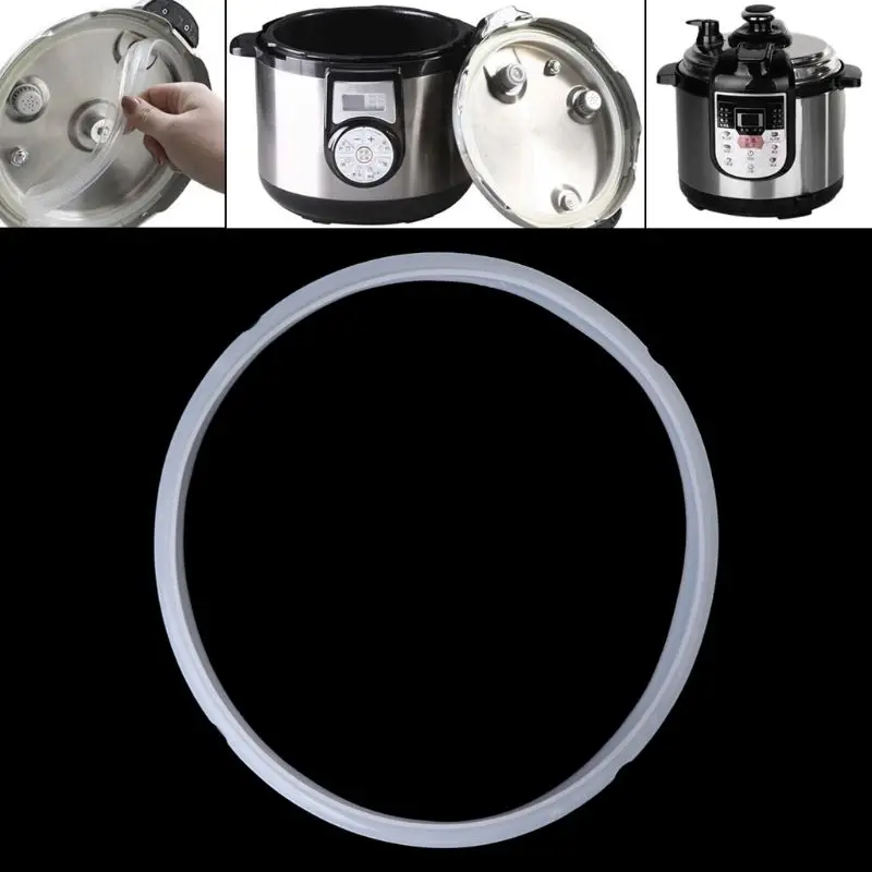 22cm Silicone Rubber Gasket Sealing Ring For Electric Pressure Cooker Parts 5-6L thumbnail 6